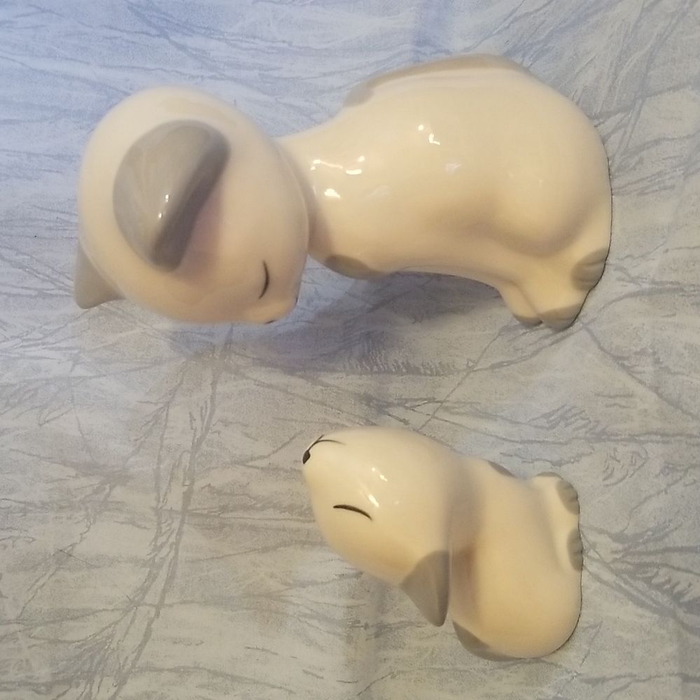 Siamese Momma Cat and Kitten Figurines - Picture 4 of 7